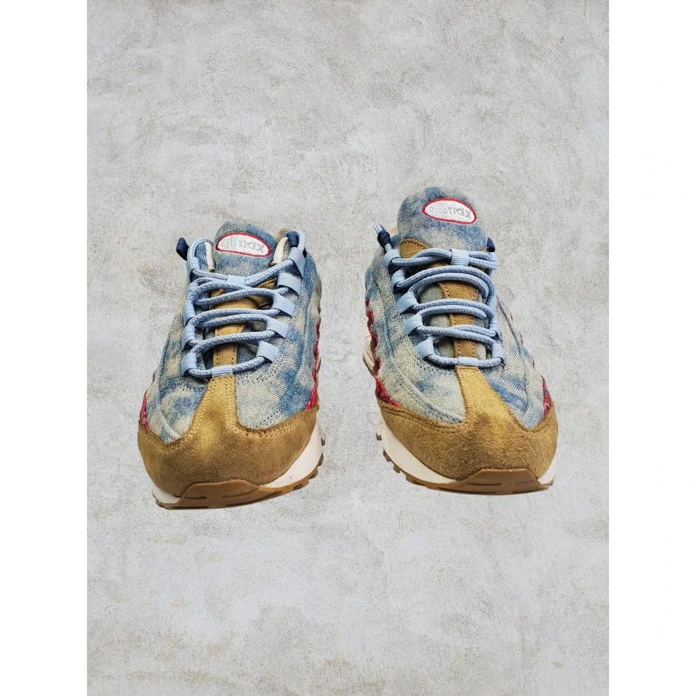 Nike Air‎ Max 95 Wild West Denim Paisley Suede Youth 7Y